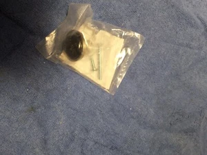 Brainerd PBF454BSNBC7 Keramikeinsatz Knopf Satin Nickel Finish Schwarz - Bild 1 von 3