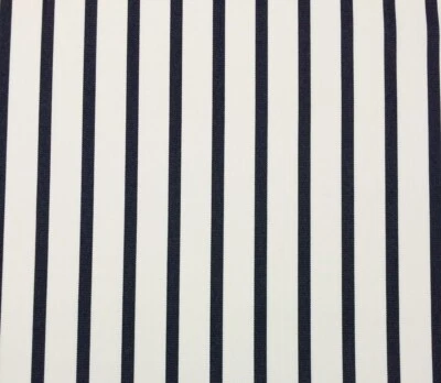 SUNBRELLA 57004 LIDO AZUL ÍNDIGO RAYAS EXTERIOR INTERIOR TEJIDO POR YARDA 54"W Foto 1 de 4