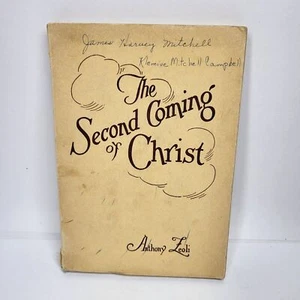 Second Coming of Christ - Anthony Zeoli 1929 Religious Vintage - Picture 1 of 6