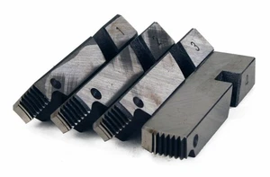 Steel Dragon Tools® 1"- 2" HSS Pipe Dies for 6790 Pipe Threading Machine - Picture 1 of 6