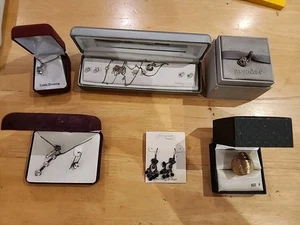 Lote de joyas nuevas disfraz/plata/chapado en oro de 16kt plata/esterlina. S15 - Imagen 1 de 9