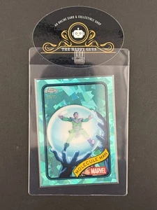 2025 Topps Chrome Marvel Sapphire Aqua Molecule Man /75 - Picture 1 of 2