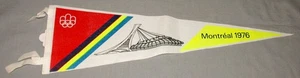 Official  Montréal 1976 Olympic Original Souvenir Pennant - Picture 1 of 1
