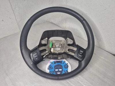 ⭐ 97-01 吉普切诺基 XJ 皮革方向盘深灰色 好缝合 ⭐ — 第 1/4 张图片