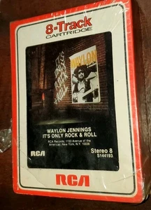 It's Only Rock & Roll - Waylon Jennings (8 Track 1983 RCA Records)  - Foto 1 di 5