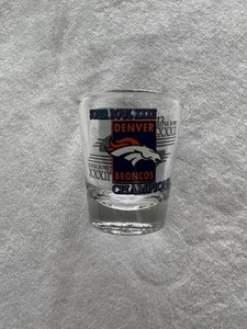 NFL Denver Broncos Super Bowl XXXII Shot Glasse - Picture 1 of 4