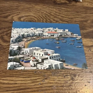 Mykonos Griechenland Panoramablick Postkarte 1982 - Bild 1 von 2
