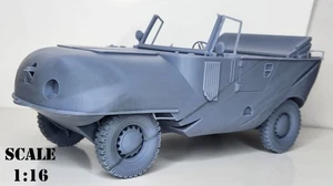 Erstdruck  Deutscher Trippel SG 6/38 Amphibious Fahrzeug von 16.02 3D Druck - Bild 1 von 6