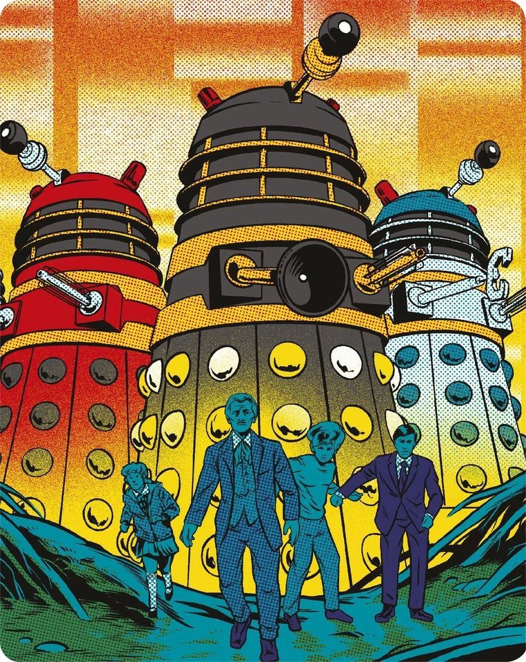 Dr. Who and the Daleks Steelbook (Blu-ray, 2022, 2-Disc)