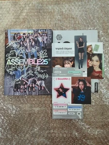 Triples Assemble25 Promo Sticker 2nd Album Autographed Hand Signed All Members - Picture 1 of 11