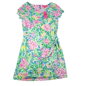 Mameluco con falda Lilly Pulitzer Bryson para mujer M multicolor Grove Garden NUEVO - Imagen 1 de 14