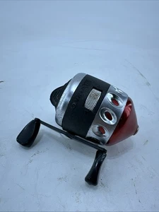 Vintage Zebco Red Rhino Made In USA Fishing Reel - Picture 1 of 9