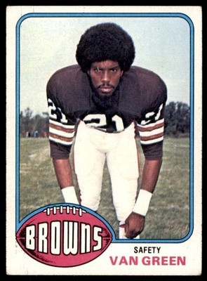1976 Topps Van Green Cleveland Browns #219 EX-EXMT - Image 1 of 2