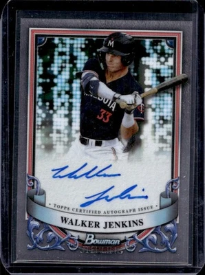 2024 Bowman Sterling Walker Jenkins Prospect Auto #PA-WJ Twins - Image 1 of 2