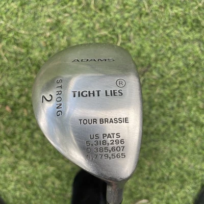 Adams Golf 2 Tight Lies Tour Brassie Strong Fairway Wood RH Steel Shaft W/ HC - Image 1 of 4