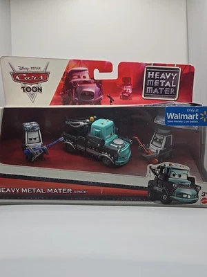 Disney Pixar Cars Toon Heavy Metal Mater 3-Pack Walmart Exclusive Eddie Rocky - Image 1 of 4