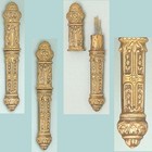 Antique Gilded Needle Case *  French * Circa 1850