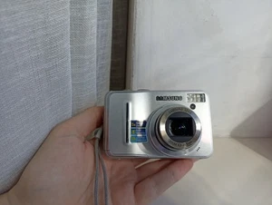 🔥Samsung S1060 Silver 10.2MP digital compact camera🔥WORKing FULL Set🔥 - Picture 1 of 7