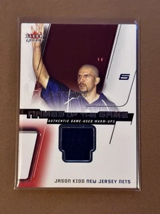2002-03 Fleer Genuine Jason Kidd Names of the Game Jerseys - Picture 1 of 2
