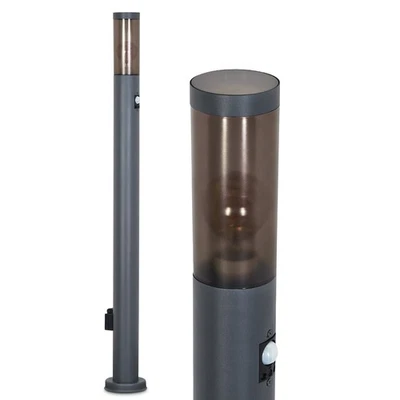 HOFSTEIN Gnocchetta Außenwegeleuchte Metall/Kunststoff Anthrazit/Rauch oder Weiß - Bild 1 von 4