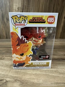 Funko Pop Anime My Hero Academia Endeavor GameStop Exclusive 495 mit Protector - Bild 1 von 13