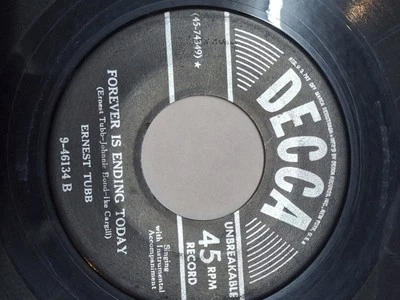  ERNEST TUBB Forever is ending today - Image 1 of 4