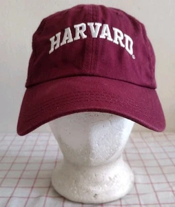 Cappello berretto Harvard rosso uomo donna regolabile ricamato - Foto 1 di 6