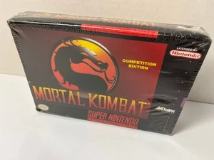 Mortal Kombat (Super Nintendo SNES) BRANDNEU - FACTORY SEALED - SELTEN - Bild 1 von 11