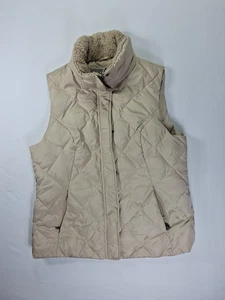 Kenneth Cole Reaction L Women's Puffer Vest Hiking Walking Zipper Pockets - Picture 1 of 9