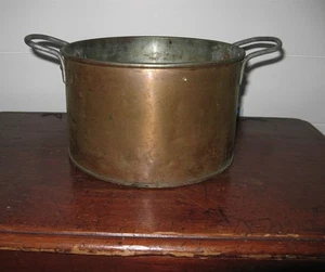 Vintage Kreamer Copper Cook Pot 1930s Country Primitives Kitchen - Picture 1 of 5