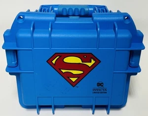 Invicta DC Superman Limited Edition 3 Slot Watch Storage Case - Picture 1 of 11