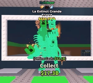 Steal a Brainrot | Rainbow La Extinct Grande (434,7M) - Bild 1 von 1