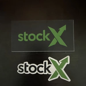 StockX Sticker Aufkleber 2 Stück - Bild 1 von 2
