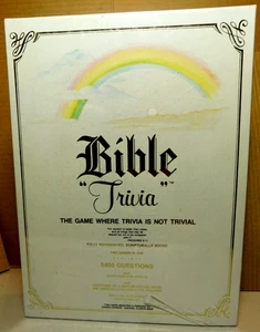 Rapid Mounting & Finishing Co. 1984 ~ Biblia Trivia nueva con daños cosméticos en la caja - Imagen 1 de 20