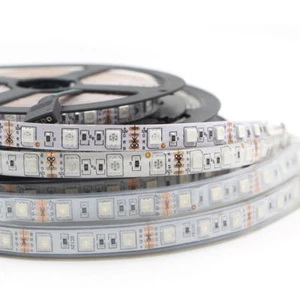 Tira de tira de LED 12V IP68 impermeable 300 LED 5m 5050 smd RGB barra rayas - Imagen 1 de 10