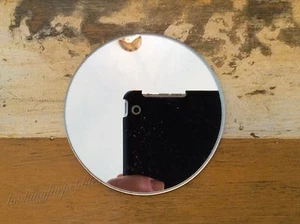 Elements Round HANGING Mirror, MINT! Great for Showcasing Collectibles! 3” D - Picture 1 of 2