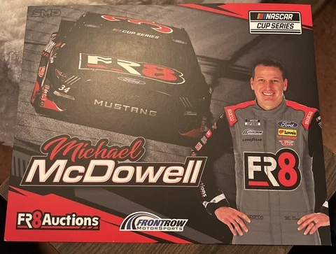 Michael McDowell 2022 FR8Auctions Hero Card Cover