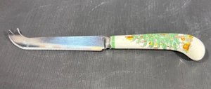 Vintage 8 1/2" Spode Christmas Tree Cheese Knife Sheffield England - Picture 1 of 3