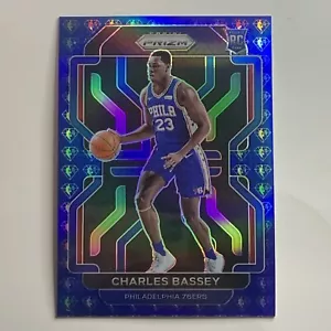 Panini Prizm NBA 2021-22 75 aniversario Prizm Charles Bassey #304 novato radiocontrol - Imagen 1 de 2