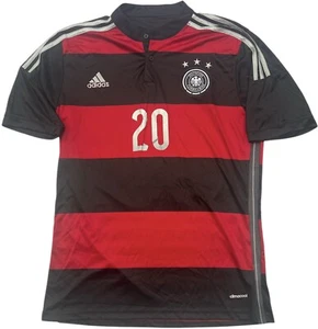 Camiseta de fútbol Adidas #20 Jerome Alemania Deutscher Fussball-Bund 2014 Copa Mundial - Imagen 1 de 3