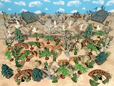 Juego Batalla de las Ardenas Segunda Guerra Mundial #1 - "Batalla del Bosque de Bastoña" - Plástico 54 mm Foto 1 de 4