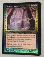 1x FOIL Noxious Vapors, MTG Planeshift, Uncommon, LP x1