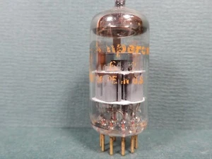 Amperex Globe Logo Gold Pin 6922 PQ Vacuum Tube *6J 92/93% Gm - Picture 1 of 4