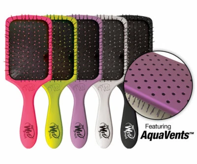 3 Pack    Wet Brush Paddle with Aqua Vents ASSORTED COLORS,  - Image 1 of 4