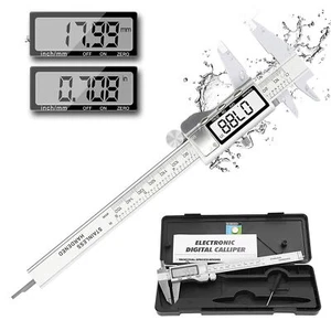 Digitaler Messschieber Messlehre Schieblehre 0-150mm LCD Display Edelstahl - Bild 1 von 12
