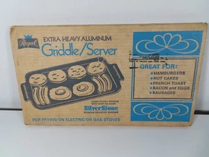 Griglia/server vintage scaffale 18" alluminio con superficie DuPont Silverstone anni 70 NUOVO - Foto 1 di 7