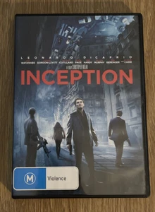Inception DVD Leonardo Dicaprio Movie Region 4 Pal Science fiction Free Post - Picture 1 of 4