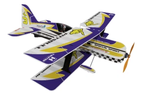 Hacker Models 30 "EPP PittsBull Blue 3D Airplane Model Kit - Twisted Hobbys - Imagen 1 de 4