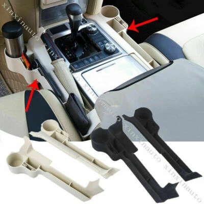 2X para Toyota Land Cruiser LC200 2016-2021 ABS asiento de coche hueco caja de almacenamiento grieta Foto 1 de 4