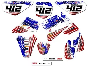 Kit de gráficos Senge 2001-2004 RM 85 MERICA EE. UU. compatible con Suzuki - Imagen 1 de 10